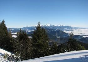 Mount Choč - New Year's Eve 2016