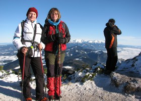 Mount Choč - New Year's Eve 2016