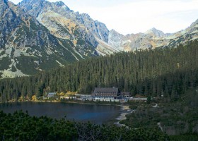 Trekking  i Höga Tatrabergen	